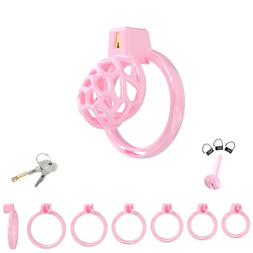 Cage chasteté pénis courte et ergonomique anti-érection