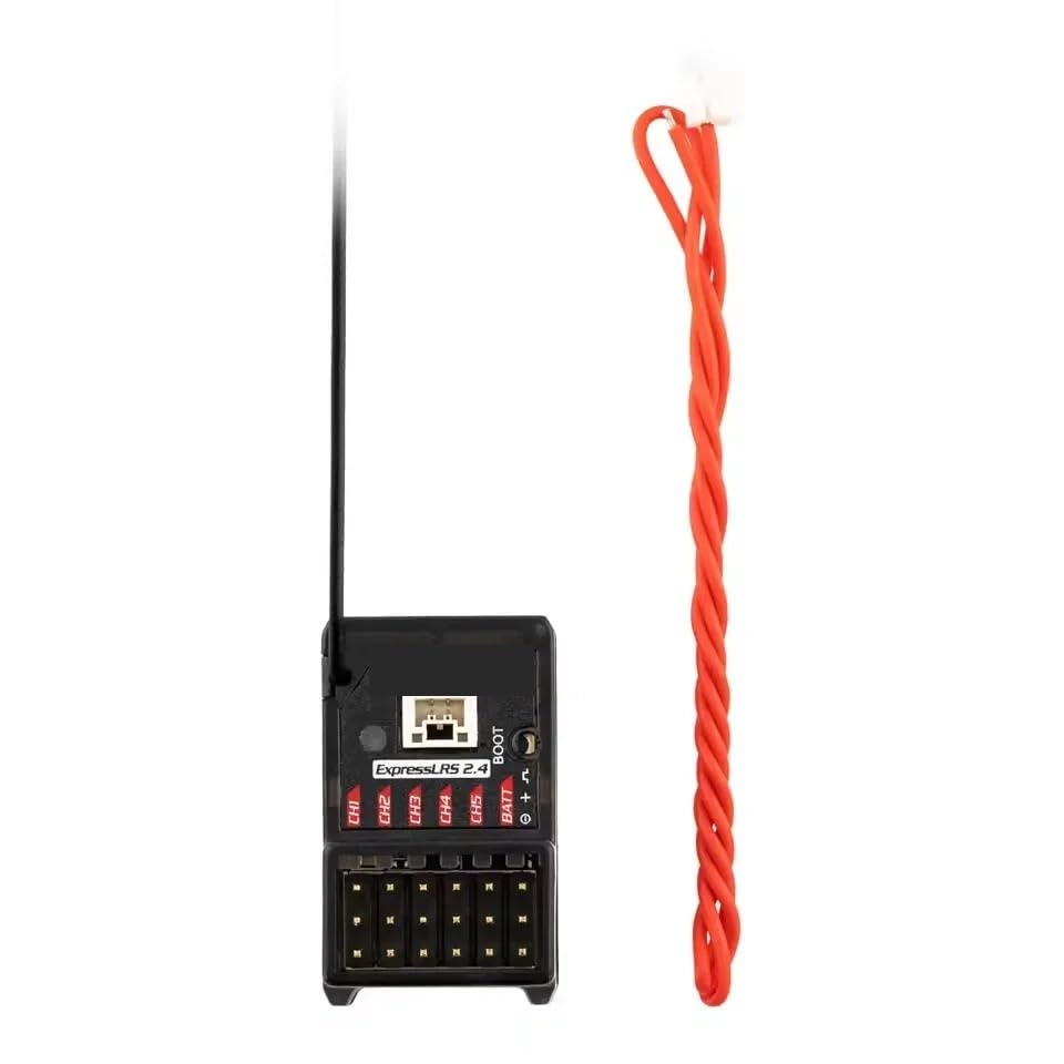 Do Radiomastera dla ER5C V2.0 2,4 GHz ELRS odbiornika PWM 5CH Lekki do samochodów RC FPV, łodzi, ciężarówek, dronów, wyścigów, modeli o dużym zasięgu