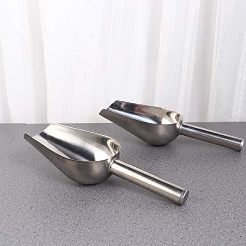 Colher de aço inoxidável para cozinha Hemoton 3 peças para doces, cubos de gelo, farinha, açúcar, so