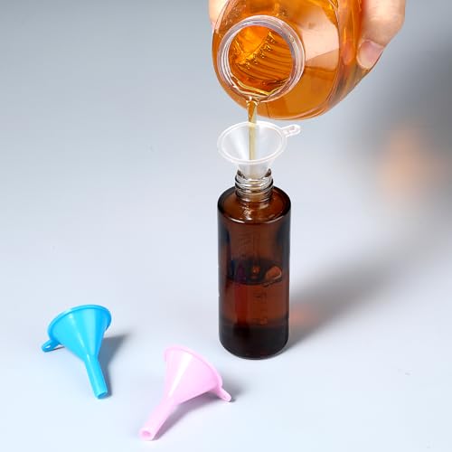 Aplzgmg 584684_1_XFIZMH3K 12Pcs Small Plastic Funnel, Tiny Funnel For Filling Small Bottles Mini Funnel thumb #4