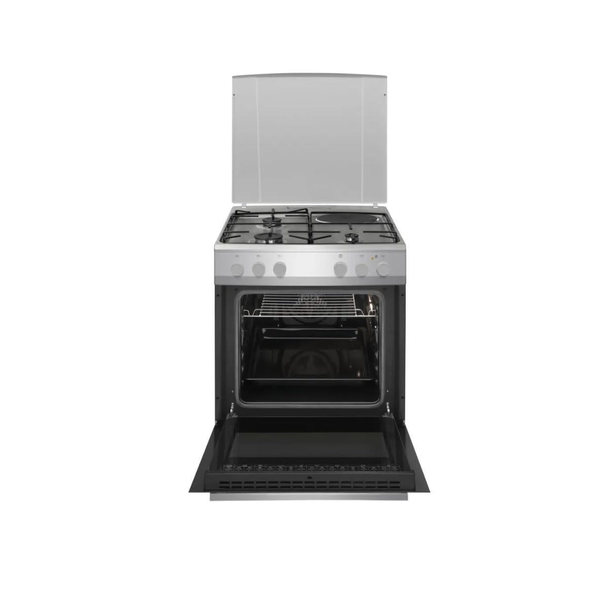 Cuisinière Mixte 62l 4 Feux Silver - FACM1003S