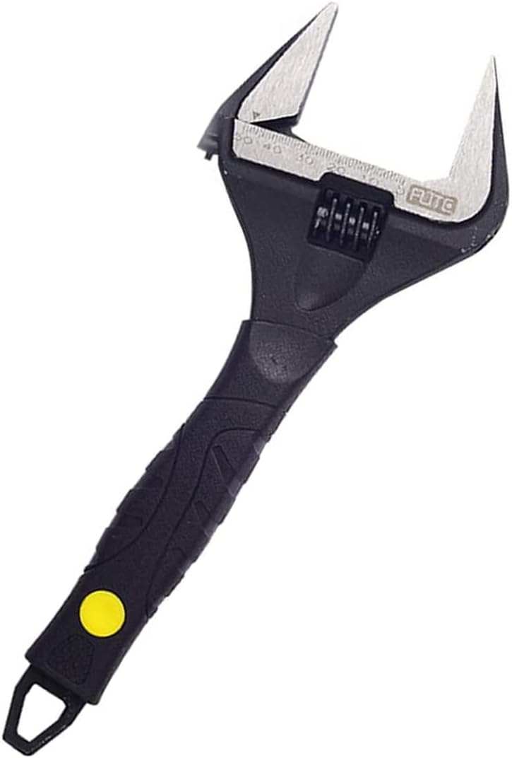 Adjustable Spanner Wrenches Shifter Spanners Extra Wide Jaw Shifting Wrench Spanners Hand Tool 6 Inch(165mm)