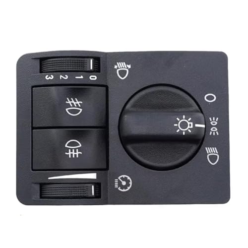 Interruptor de luces y antiniebla con control estable y preciso para Opel Astra G Zafira A 5