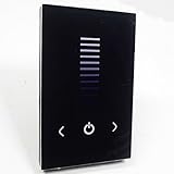 LEDENET® DC12-24V Wall-mounted Touch Screen Panel LED Dimmer Switch for Single Color LED Lights + LEDENET Logo Cleaning Cloth