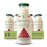 Folkington's Cranberry Fruit Juice 250 ml (Pack of 12)