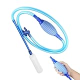 Limpiador de para acuarios – Limpiador con Bomba Manual, sifón eficiente para Acuario de, reemplazo de Agua y eliminación de escombros | Acuarios casa, jardín, Estanque,