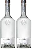 CODIGO 1530 Blanco Tequila, silberner...