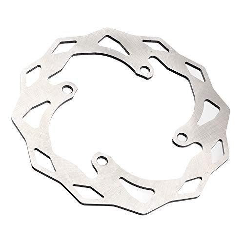 Rcniso Rotor de Disco de Freno Trasero de Aleación de Aluminio, Alta Resistencia y Reducción de Ruido, Rendimiento de Frenado Optimizado para KX125 KX250 KX450F, 1 Unidad