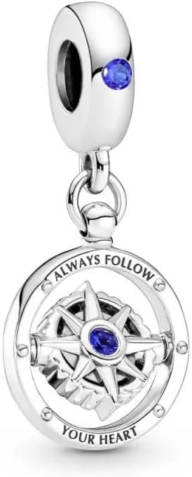 PANDORA Spinning Compass Dangle Charm
