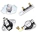 3387134 Thermal Fuse,3977767 Dryer Thermostat,3977393 Thermal Fuse and 3392519 Dryer Thermal by Primeswift Compatible with Whirlpool Kenmore Dryers 3399693,WP3977767VP,WP3977393