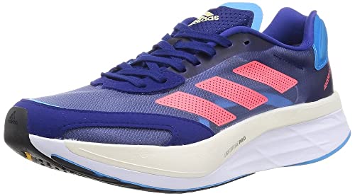 adidas Adizero Boston 10, Running Shoe Hombre, Legacy Indigo/Turbo/Sky Rush, 40 2/3 EU