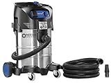 Nilfisk Nass-/Trockensauger ATTIX 40-21 PC INOX (Edelstahl-Behälter 37 Liter, Luftmenge 3700 l/min, Unterdruck 250 mbar, Leistung 1500 W) 302003415