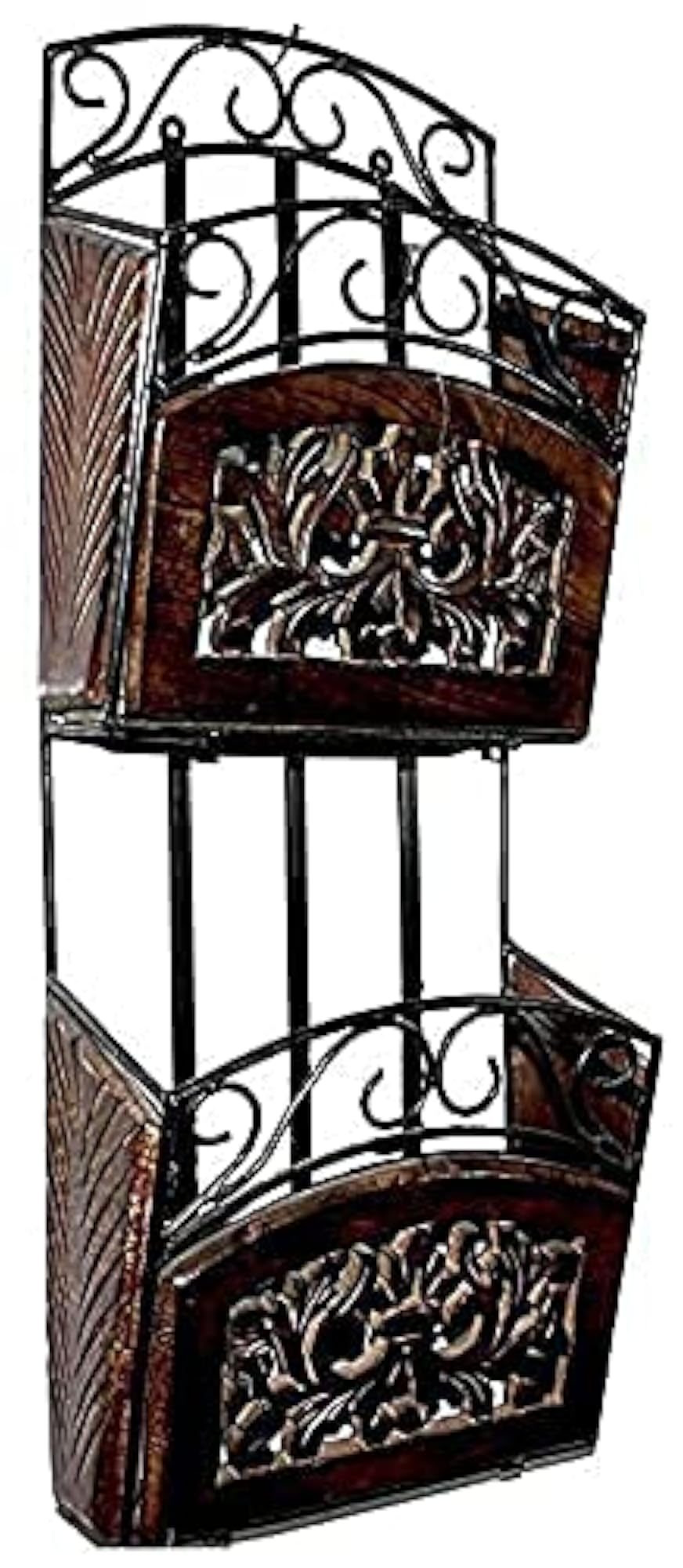 Wall Mounted Magazine/Newspaper Holder Rack