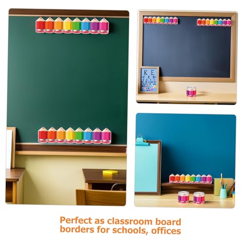 Bordes de pizarra para aulas de preescolar y decoración de guarderías 7