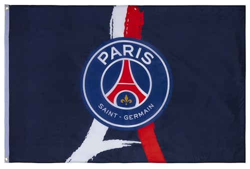 PSG Drapeau Collection Officielle Paris Saint Germain - Taille 150 x 100 cm
