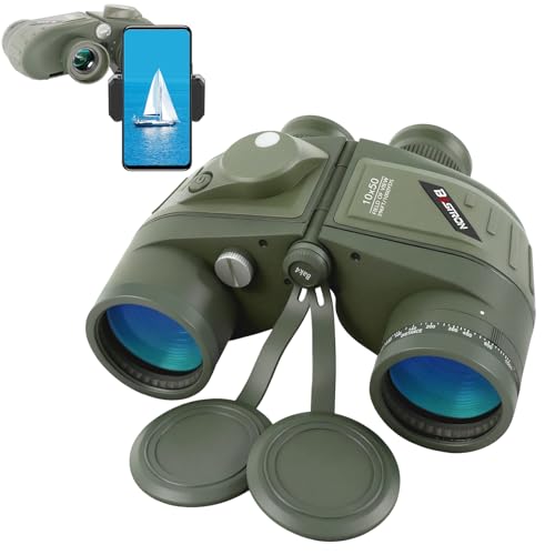 10x50 Marine Binoculars Bostron, IPX7 Waterproof...