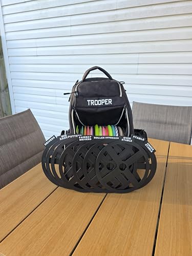 3DAmbitions 3D Printed Disc Golf Bag Dividers — Full Set