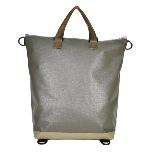TENT BAG SARAH.01 防水バッグパック[カーキ]