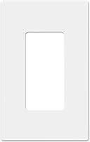 Vista 25 de ELEGRP Placas decorativas de pared de 2 segmentos sin tornillos, tamaño mediano, 4.88 pulgadas de alto x 4.94 pulgadas de largo, cubierta frontal