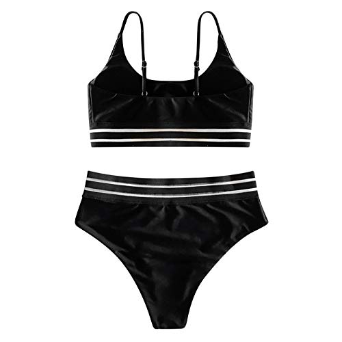 image for ctdiral Women's Swimsuits Two Piece Sexy Bikini Set Camis High Waist T