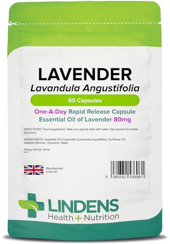 Lindens - Lavendelol (80 mg), 60 Capsules