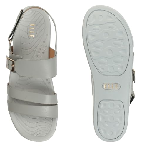 Image of ELLE Women's Multi-Strap Platform Sling back Sandals