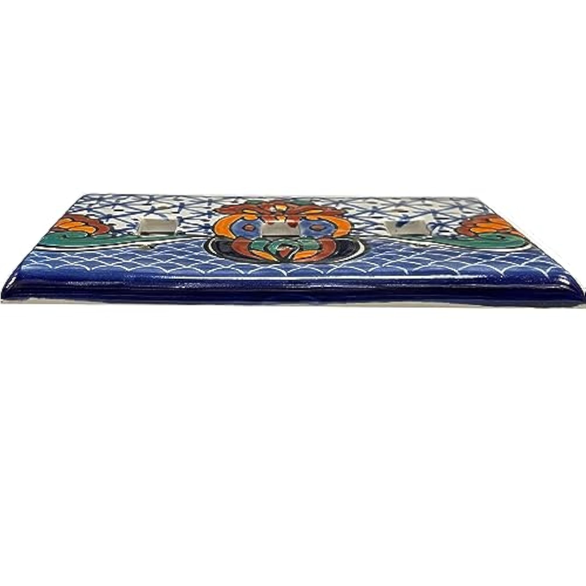 Triple Toggle Turtle Talavera Switch Board Cover Plate