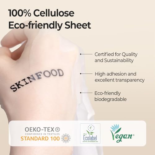 Image of SKINFOOD Potato Madecassoside Daily Sheet Mask, Korean 5-Minute Quick Skincare Hack, Soothing & Skin Barrier Face Mask for Damaged Skin, Bulk Pack (30EA)