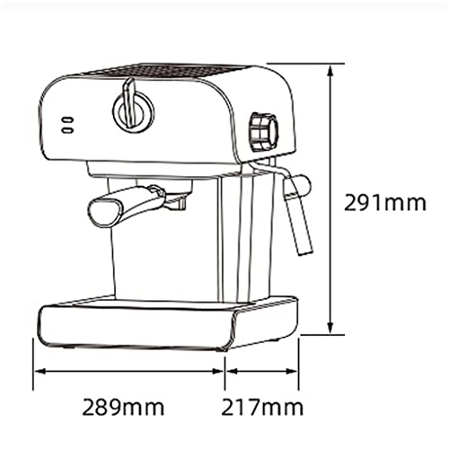 Kaffeemaschine, Milchaufschäumer, Küchengeräte, elektrische Schaum-Cappuccino-Kaffeemaschine (grün, wie auf dem Bild zu… – Bild 7