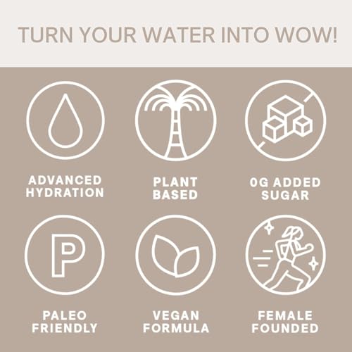 Image of Cure Hydration | Plant-Based Electrolyte Drink Mix | No Added Sugar | Dehydration Relief Powder Made with Coconut Water | Non-GMO | Vegan | Pouch of 14 Packets - Raspberry
