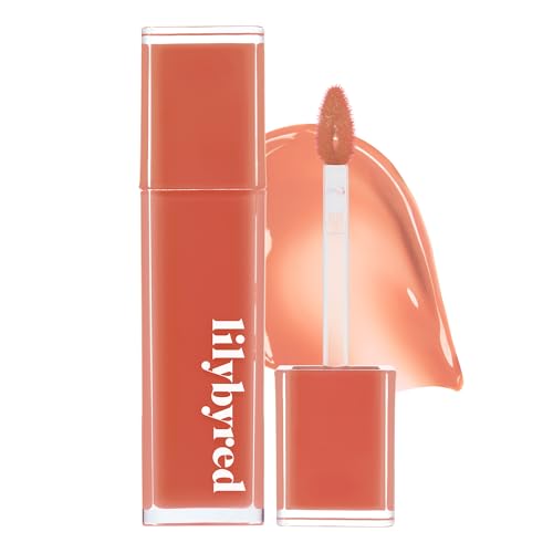 Image of lilybyred Bloody Liar Coating Tint | Korean Glossy Lip Stain, Vivid & Juicy Color, Syrupy Shine, Moisturizing, Long-Lasting & Smudge-Proof, Non-Sticky, Lightweight, 0.14 oz. (01 Soft Apricot)