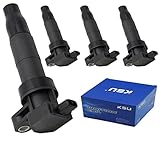 KSU Ignition Coil Pack Compatible with Hyundai Kia Sonata (06-08) Optima (06-09) Rondo (07-10)...