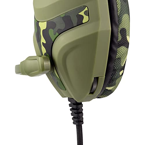 Konix PS-400 Camo Gaming-hoofdtelefoon, PS4, camouflage, compatibel met Xbox One, pc, tablet, smartphone – hoge geluidskwaliteit – gaming headset met microfoon, Nato, normaal - Afbeelding 5