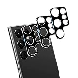 WRJ [3-Packs] Camera Lens Protector for Samsung Galaxy S23 Ultra 5G, Ultra Clear Anti-scratch 9H Har