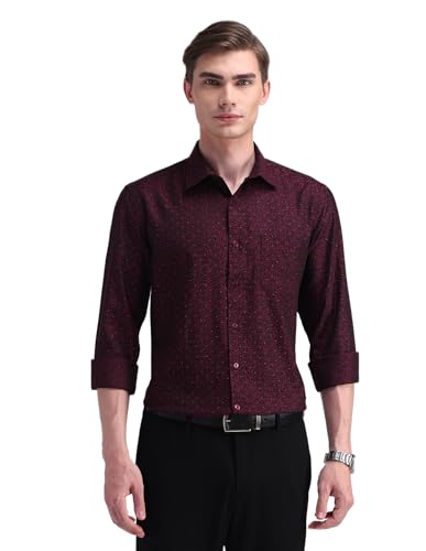 Image of AD by Arvind Slim Fit Corduroy Shirt