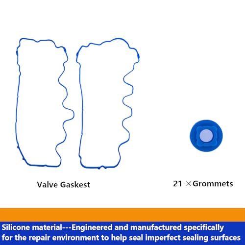 Image of Engine Valve Cover Gasket Set Replacement For Ford Lincoln 2004-2006 F-150 Expedition F-250 F-350 Super Duty Mustang Explorer Navigator 5.4L & 4.6L VS50664R