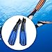 kowaku Diving Fins, Snorkeling Fins, Professional Traveling Swim Training Flippers, for Summer Water Sports Underwater Swimming, S