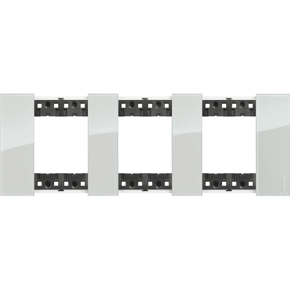 Placa de pared Legrand KA4802M3DA acabado mate para proyectos arquitectónicos