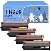 Produktbild KATRIZ TN326 Tonerkartusche Ersatz für Brother TN-326 TN 326 kompatibel für Brother HL-L8250CDN HL-L8350CDW DCP-L8400CDN L8450CDW MFC-L8650CDW L8850CDW Drucker (1BK, 1C, 1Y, 1M)