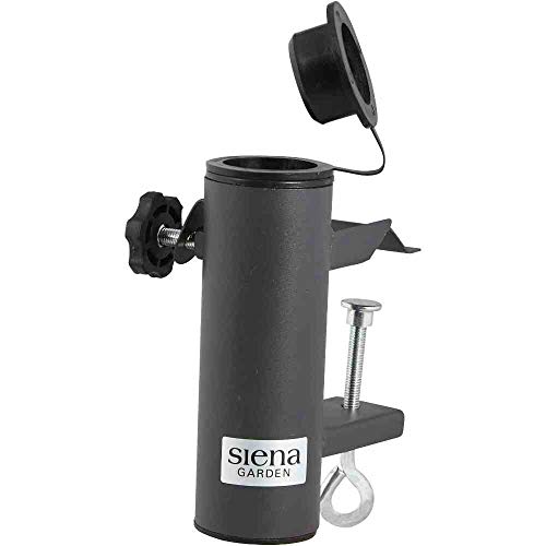 Siena Garden Schirmhalter für Balkon-Geländer Sonnenschirmhalter Balkonklammer Schirmständer
