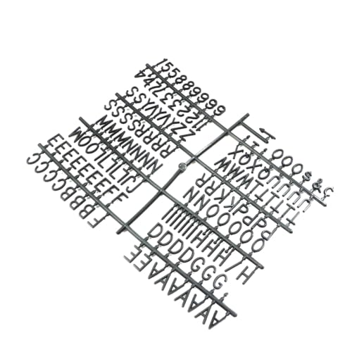 Gatuida Lavagne in Plastica per Lettere in Feltro Bacheca Messaggi Leggera e Portatile per Casa Ufficio Ristorante Strumento Educativo per Scrivere Numeri e Frasi Ispirazionali