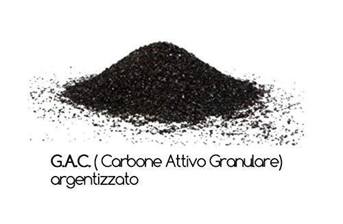 Filtro in linea a carbone attivo granulare di