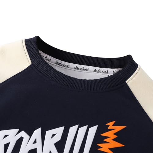 Image of Hopscotch Boys Cotton and Polyester Round Neck Sweatshirts