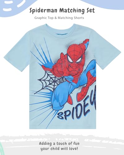 Image of Marvel Boys' T-shirt and Shorts Set
