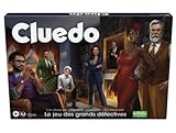 Coffret pour cluedo Classique Original, Version Francaise - Mystere, Detectives, enquete - Famille, Enfant 8 Ans - Set Jeu Societe Plateau + Carte Tigre