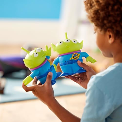 Image of Disney Store Official Talking Action Figure from Toy Story, Features Sounds and Phrases from The Movies, Interacts with Other Figures and Toys - Aliens
