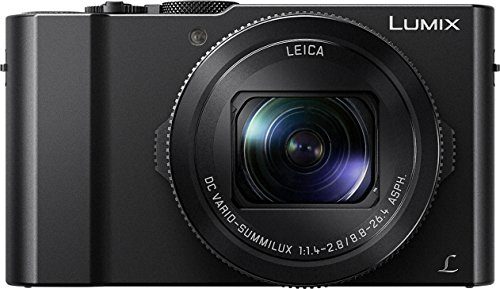 Panasonic Lumix Appareil Photo Compact Expert DMC-LX15EF-K (Grand capteur type 1 pouce 20 MP, Zoom LEICA 3x F1.4-2.8, Ecran tactile inclinable, Vidéo 4K, AF DFD, Stabilisé) Noir – Version Française