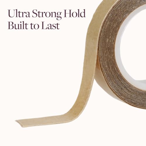 Image of GOO GOO Replacement Tape for Hair Extensions, Double Sided Tape Roll for Tape in Hair Extensions, 0.3inch * 1.8 Yards, Strong Hold Adhesive for Seamless Reapplication