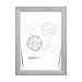 Produktbild Amazon Basics Schwebender Bilderrahmen, 10 x 15 cm, Nickelfarben