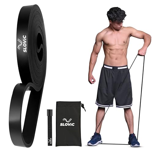 Slovic Resistance Bands for Workout | Resistance Band Set | Exercise Band for Home Gym Fitness | Pull Up Band | Loop Band | Stretching Band | Gym Band for Men & Women | Heavy Duty Material